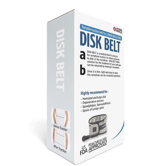 Decompression Belt Back Brace Lumbar Support & Extender Belt Spinal ( ONLY BELT) - Picture 6 of 7